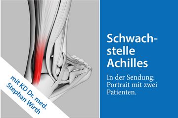 Wenn die Achilles-Sehne reisst