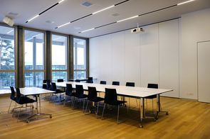 We provide two large seminar rooms