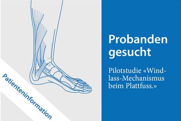 Probanden für Fussstudie gesucht