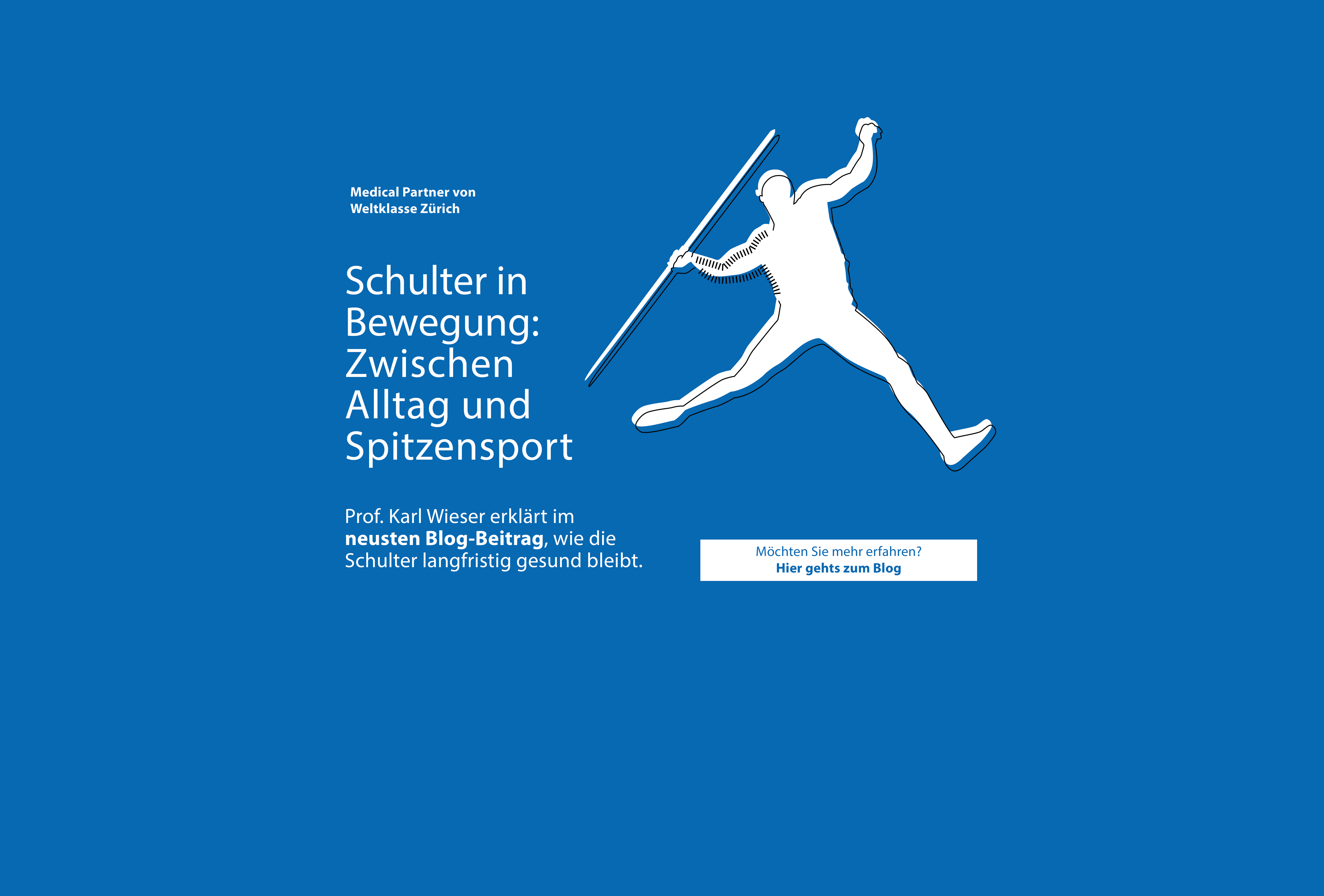 Die Universitätsklinik Balgrist ist seit 2024 Medical Partner von Weltklasse Zürich.