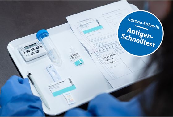 Antigen-Schnelltests verfügbar