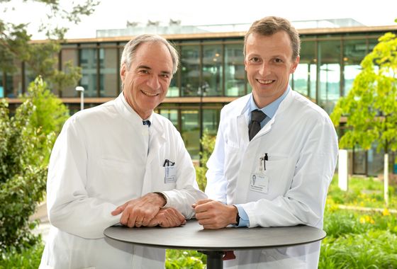 Dr. Walter Frey, Prof. Dr. Johannes Scherr