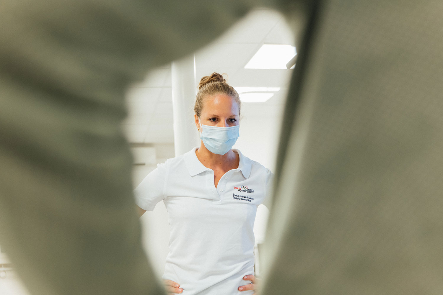 Sporttherapeutin Pascale Gränicher hat alles im Blick.