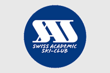 Logo of Swiss Academic Ski Club (SAS).